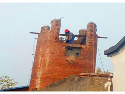 磚煙囪拆除